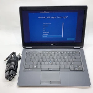 Dell Latitude E7440 Laptop i7 4600U 2.10GHZ 14" HD 16GB RAM 480GB SSD Windows 10 - Picture 1 of 10