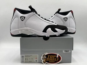 DS New Nike Air Jordan Retro 14 Black Toe 2024 Size 11 Authentic Basketball OG - Picture 1 of 9