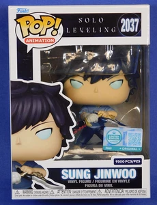 FUNKO POP SOLO LEVELING SUNG JINWOO (UPGRADE) #2037 EE EXCLUSIVE IN HAND - Picture 1 of 6