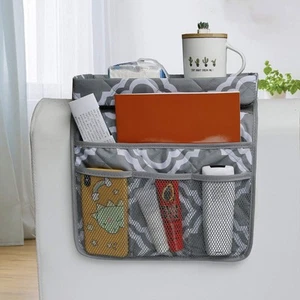 Sofa Armrest Organizer Caddy with Holder Tray, TV Remote Control Holder, Couc... - Picture 1 of 7