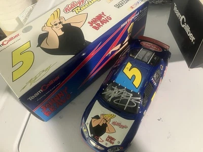Kyle Busch 2005 Team Caliber #5 Johnny Bravo Kellogg's Chevy Autographed 1/24 - Image 1 of 2