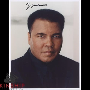 Muhammad Ali signed 8x10 Color Photo JSA LOA Boxing Legend Auto B2151 - Bild 1 von 5
