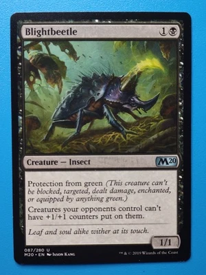 MTG 1x Blightbeetle NM Core Set 2020 M20 (multi available) Magic - Image 1 of 2