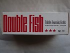 5 x 3 Tischtennisbälle „Double Fish“; 3***; Nr. 111; weiss; NEU