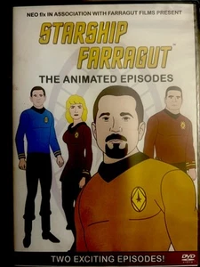 New! Starship Farragut: The Animated Series - 2 Exciting Episodes  Free Shipping - Picture 1 of 2
