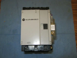 Allen Bradley Cat #100-a45n 3 Contactor W/195-ga10. Gray Face < W - Picture 1 of 3