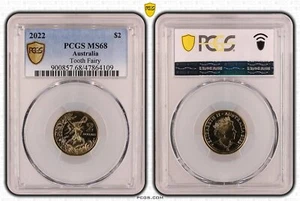 Dólar 2022 Tooth Fairy $2 PCGS como nuevo 68 - Imagen 1 de 1