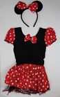 Toddlers Aile Rabbit Dress Up Tutu Dress And Headband Red Size 4