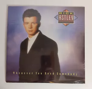 Rick Astley - Whenever You Need Somebody (Vinyl LP, 1987) BMG 6822-1-R - SEALED - Picture 1 of 2