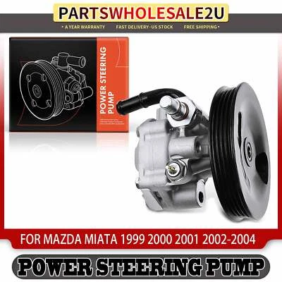 Новый насос гидроусилителя руля со шкивом для Mazda Miata 1999-2003 L4 1,8 л алюминий - Изображение 1 из 4