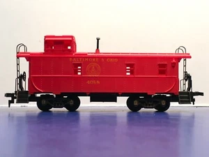 HO Scale "Baltimore & Ohio" 4068 Freight Train Caboose Car - Picture 1 of 12