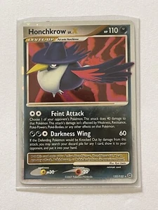 Pokemon Honchkrow Lv.X Secret Wonders 132/132 Ultra Rare Near Mint  - Picture 1 of 2