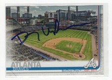 DAN WINKLER Signed Autographed 2019 Topps Series 1 One TEAM Card ATL Braves #71