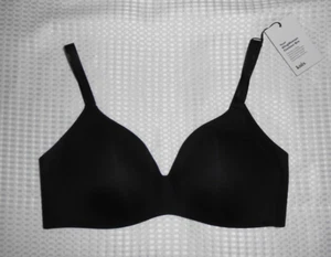 Knix Wing Woman Contour Bra Black Size 3 Smoothing Wireless NWT - Picture 1 of 8