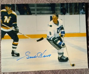 Hartford Whalers Gordie Howe Autographed 8x10 Rare Find!! - Picture 1 of 2