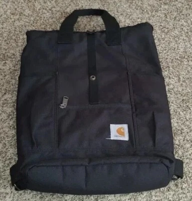 Carhartt Women's Legacy Hybrid Convertible Backpack Tote Bag One Size Black - Image 1 of 4