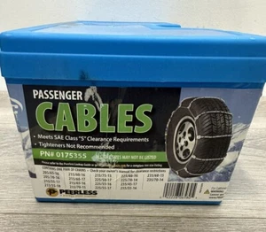 Peerless Passenger Car Tire Cables / Chains PN# 0175355 New Damaged Box - Picture 1 of 3