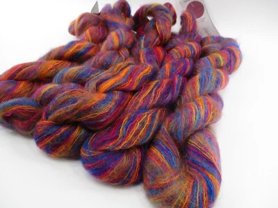 5 Lot - Colinette PARISIENNE Kid MOHAIR | 241Yds | 25Gr | Color: 134 JAMBOREE - Image 1 of 4