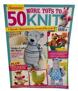 Homemaker 50 More Toys To Knit Magazine Bonus Crochet Patterns - Picture 1 of 19