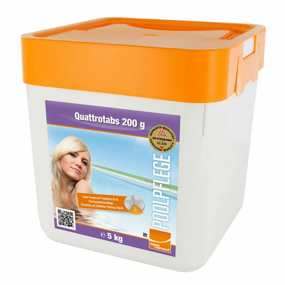 Steinbach Quattrotabs 200g Organisch Wasserpflegemittel - 5 kg (0752605TD02)