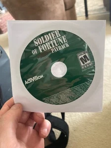 Soldier of Fortune Payback - PC DVD-Rom - DISC ONLY - Picture 1 of 1