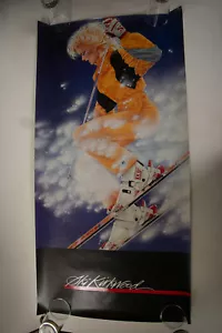 Ski Kirkwood Poster (W3/JSF6) Bryan Robley Airbrush Painting Print 1980s Hipster - Picture 1 of 7