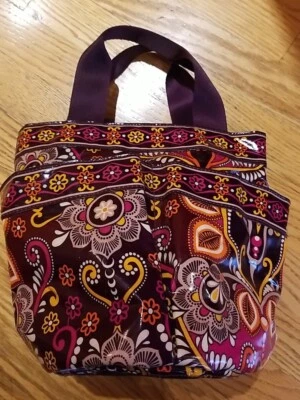 Vera Bradley сафари закат душа Caddy поставки перевозчик сумка сетки низ - Изображение 1 из 4