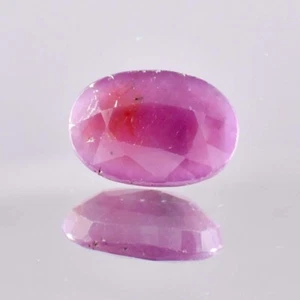 6.00 Ct Rare Natural Burma Pink Ruby Oval Cut Loose Gemstone Certified 12x8 MM - Picture 1 of 5