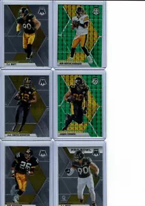 Mosaico calcio 2020 Ben Roethlisberger #170 Green Prizm + Conner #168 +Plus+ - Foto 1 di 1