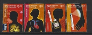 AUSTRALIA 2020 MEDICAL INNOVATIONS SET OF 4 UNMOUNTED MINT, MNH - Picture 1 of 1