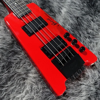Steinberger SPIRIT XT-2 Hot Rod Red Electric Bass with gig bag Brand NEW - Image 1 of 4
