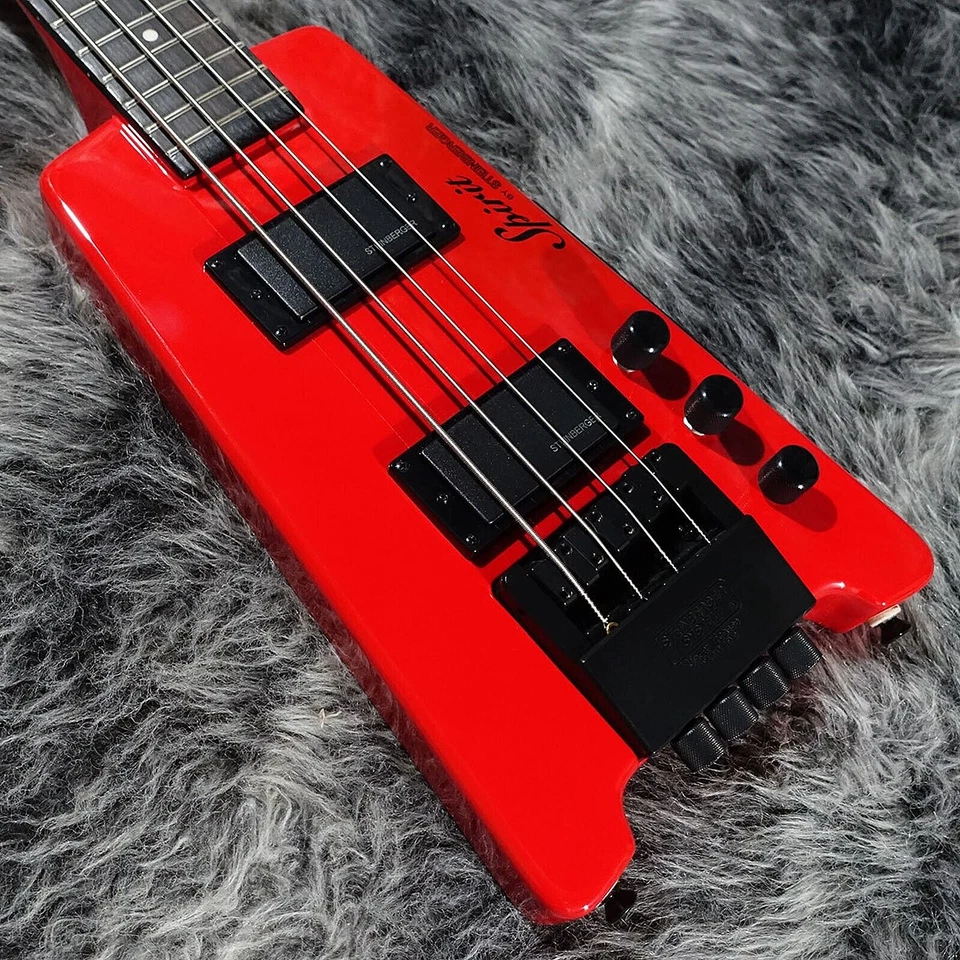 Steinberger Spirit Xt-2 Standard Bass Guitar Hot Rod Red