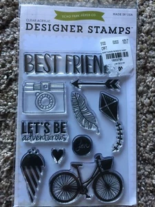 Carta Bella transparente Acryl-Stempel 4 Zoll x 6 Zoll ALLES GEHT AG74034 NEU  - Bild 1 von 2