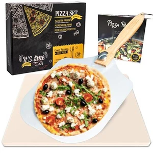 - Premium Pizzastein eckig für Backofen & Gasgrill - Vergleichssieger 2019-3e... - Bild 1 von 7