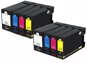8PK 1200XL Ink Set + smart chip for Canon MAXIFY MB2720 MB2120 MB2320 MB2020 - Picture 1 of 1