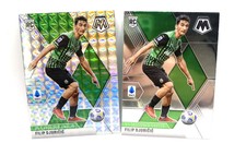 2020-21 Mosaic Serie A Filip Djuricic Mosaic Lot of two cards Rookie Sassuolo