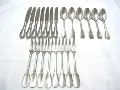 JEAN COUZON NAVARRE STAINLESS FLATWARE 21-PIECES - Photo 1/4