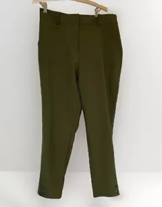 New York & Company Pants Size L NEW Seventh Avenue Elastic Waist Pockets Crop - Picture 1 of 24