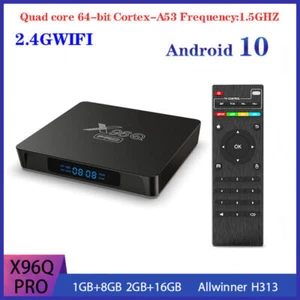 Nuovo Smart TV BOX Android 2.5G/5G WIFI 4K HD 8/16/32/64GB lettore multimediale quad core - Foto 1 di 119