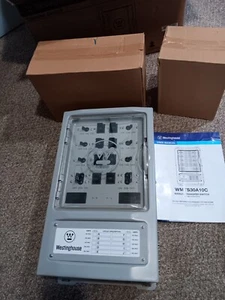 Westinghouse WMTS30A10C - 30-Amp (120/240V 8-Circuit) Manual Transfer Switch - Picture 1 of 15