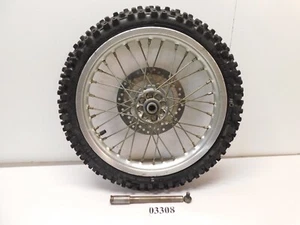 2003 KTM 65SX OEM Front Wheel Rim & Tire W/ Axle & Rotor - Picture 1 of 16