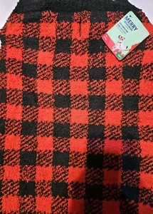 Merry Makings Buffalo Check Sweater for Pets, XX-Large, Red - Picture 1 of 8