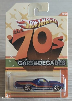 Hot Wheels '71 El Camino Cars Of The Decades The '70s 20/32 - Immagine 1 di 4