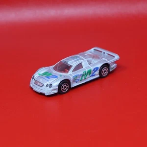 1999 Majorette #232A Mercedes CLK GTR Silver Gray 1:63 Loose - Picture 1 of 4