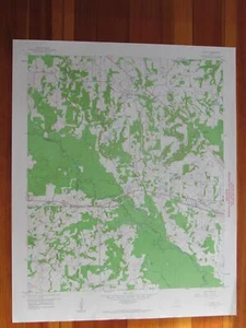 Golden Texas 1960 Original Vintage USGS Topo Karte - Bild 1 von 1