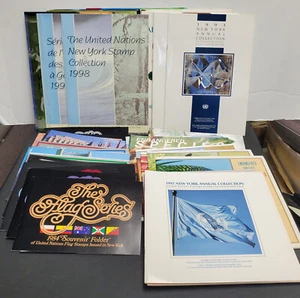 HUGE UN Souvenir Folder Collection - Flags, Human Rights, Endangered Species - Picture 1 of 16