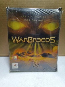 WarBreeds PC Big Box, NEW SEAL Damaged- Vintage - RETRO! C&C Red Alert with DNA! - Picture 1 of 11