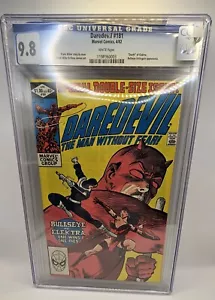 Daredevil #181 (Marvel Comics April 1982) CGC 9.8 Death Of Elektra - Bild 1 von 2