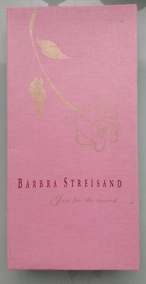 BARBRA STREISAND Just for the Record BOX SET 4 Cassettes  Foto 1 de 4