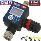 Sealey Pressure Regulator On Gun LCD Digital Air Gauge Spray Tool